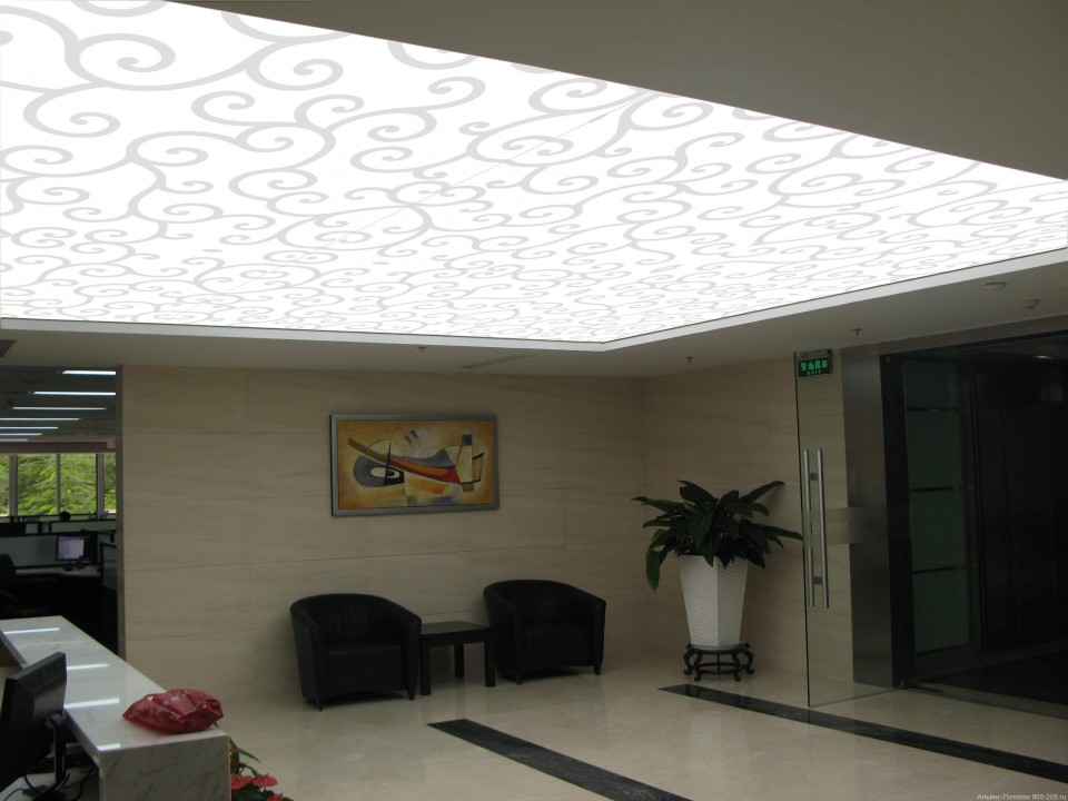 Заказать световые потолки new vision в г. Плёс